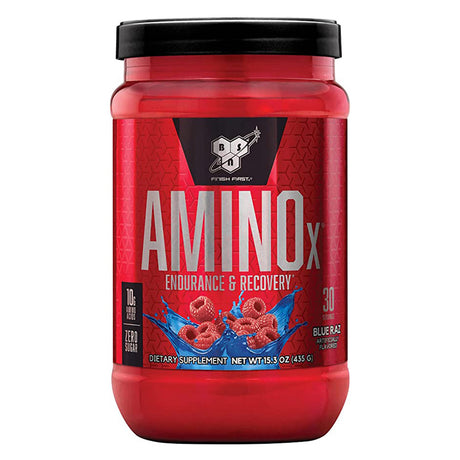 BSN AMINO X, Blue Raz, 30 Servings - BSN
