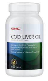 GNC TRIPLE STRENGTH COD LIVER OIL - welzo