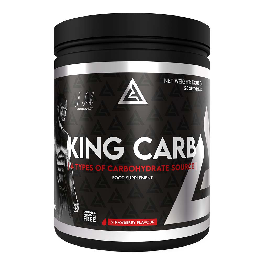 Lazar Nutrition King Carb, Strawberry, 26 - Lazar Nutrition