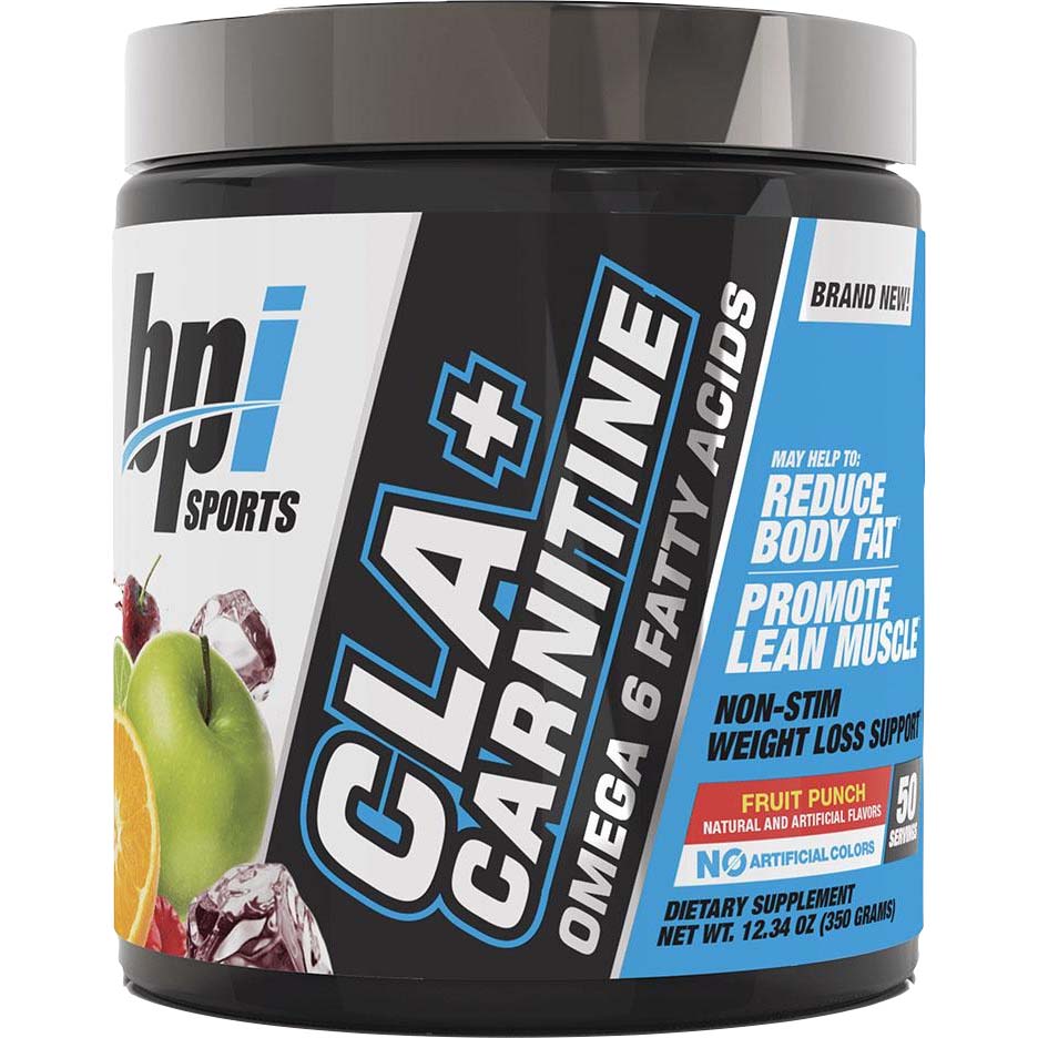 BPI Sports CLA Plus Carnitine, Fruit Punch, 50 - bpi Sports