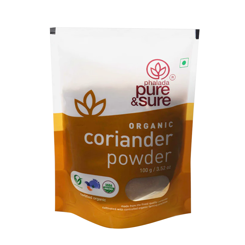 Sure & Pure Organic Coriander Powder, 100 Gm - Pure & Sure