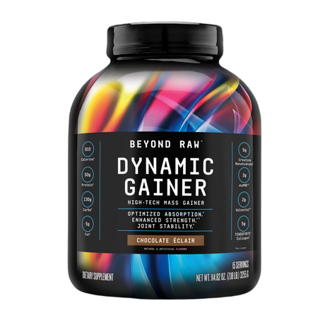 BEYOND RAW Dynamic Gainer - Chocolate Eclair - welzo