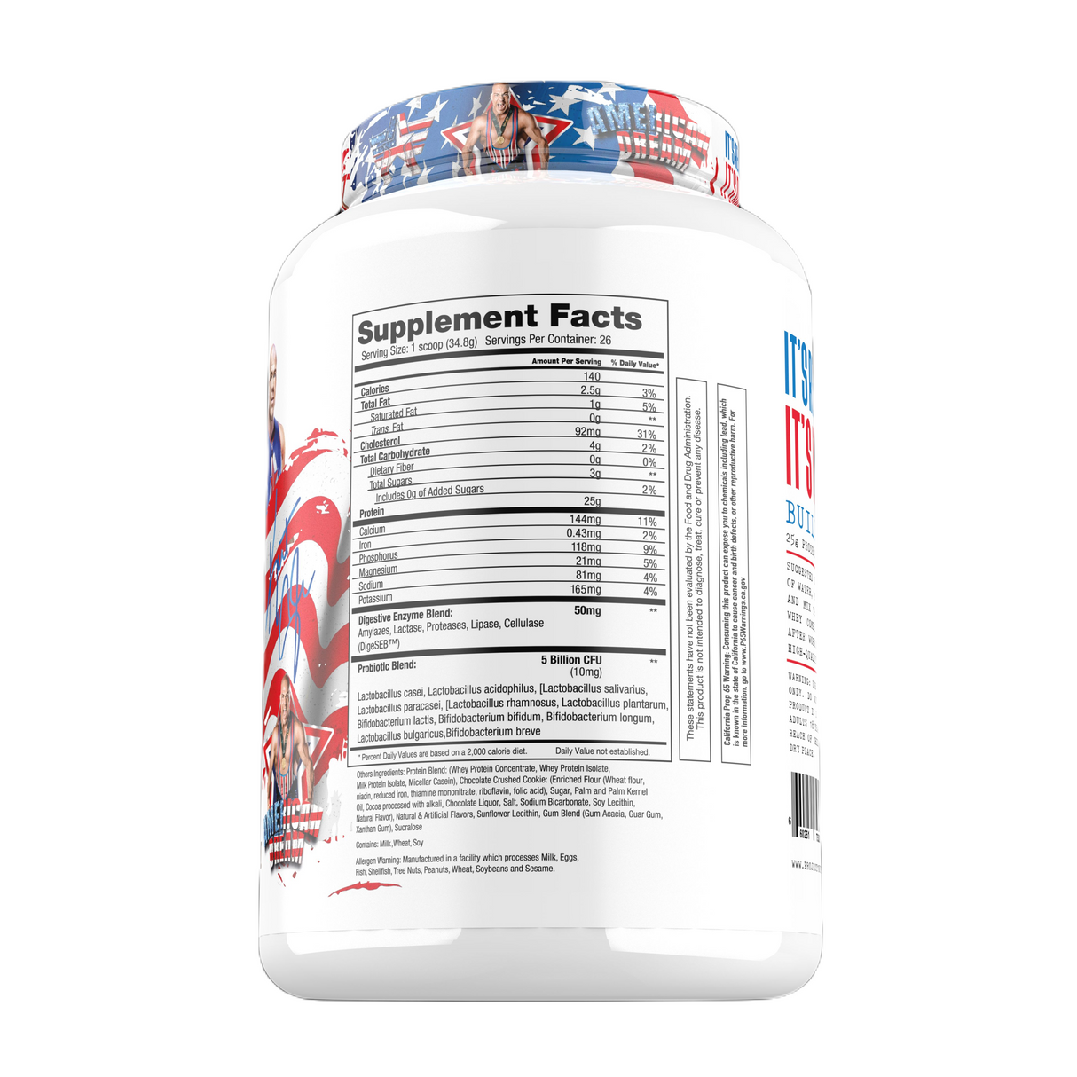 Project 1 Whey Cookies & Cream Kurt Angle - welzo