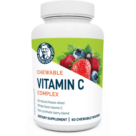 Chewable Vitamin C Complex Dr. Berg, 60 Chewable Wafers - Dr. Berg’s