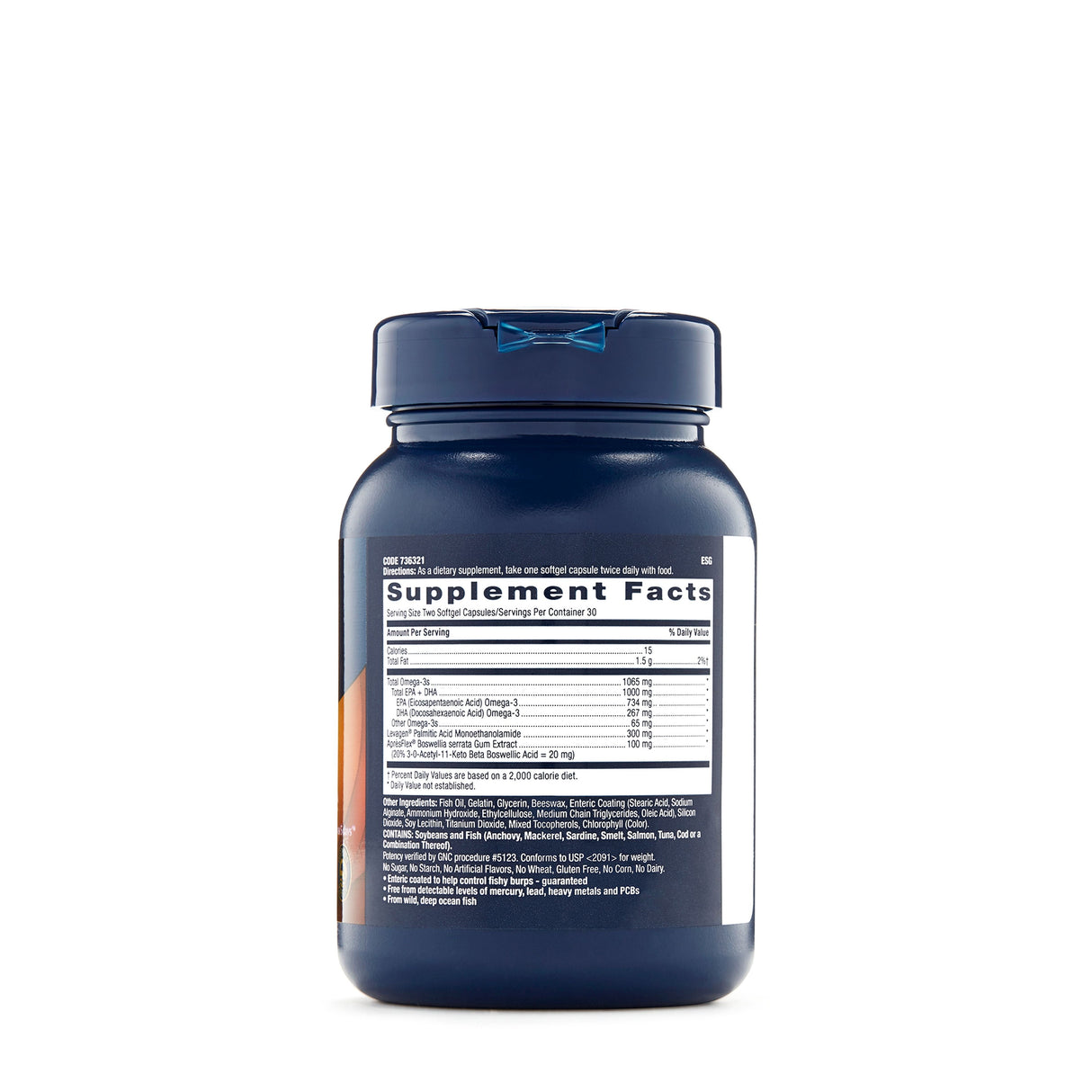 GNC Triple Strength Fish Oil Plus Joint - welzo