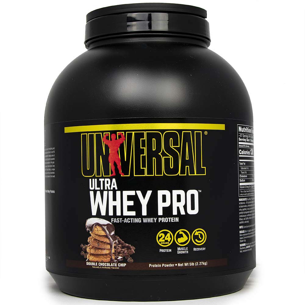 Universal Nutrition Ultra Whey Pro, 5 LB, Double Chocolate Chip - Universal Nutrition