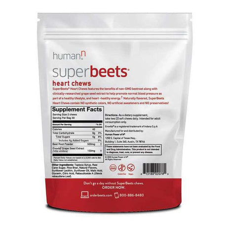 SUPER BEETS SOFT CHEWS