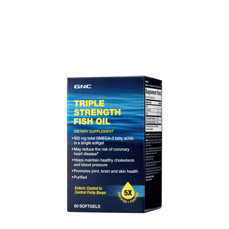 GNC Triple Strength Fish Oil - welzo