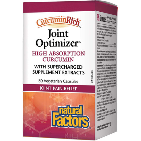 Natural Factors Joint Optimizer, 60 Veggie Capsules - Natural Factors