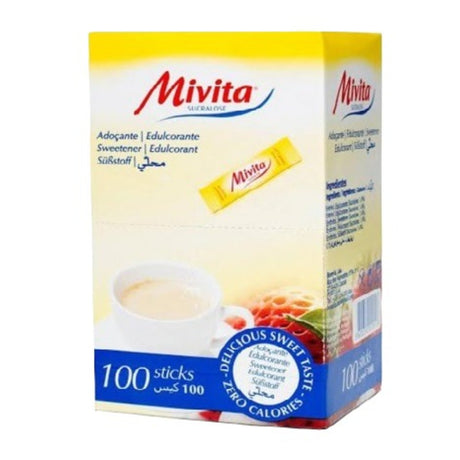 Mivita Sucralose Zero Calories, 100 Sticks - Mivita