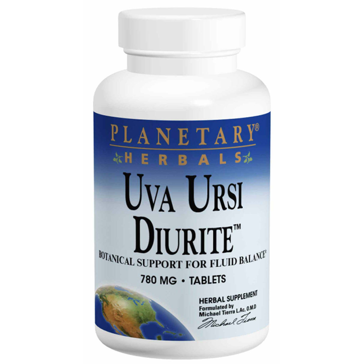 Herbals Planetary Uva Ursi, 780 mg, 72 Tablets - Planetary Herbals