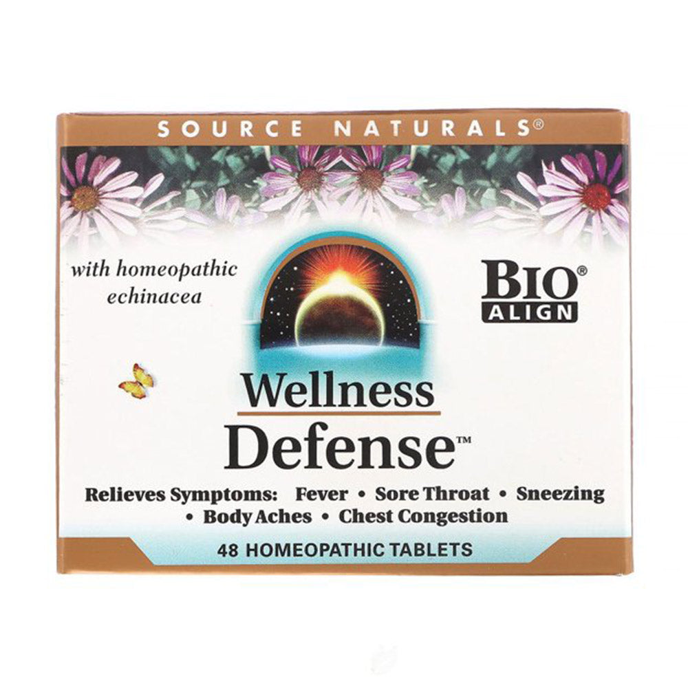 Wellness Cold and Flu, 48 Tablets - Source Naturals. - Source Naturals