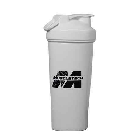 Muscletech Shaker Bottle, 1 Piece, White - Muscletech