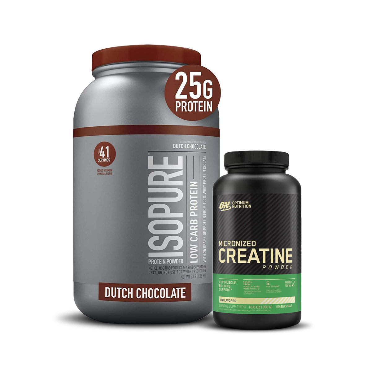 Nature's Best Isopure Low Carb Protein, Dutch Chocolate, 3 LB Offer - Nature's Best