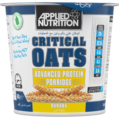 Applied Nutrition Critical Oats, 1 Piece Banana - Applied Nutrition