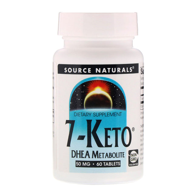 Source Naturals 7 Keto DHEA, 50 mg, 60 Tablets - Source Naturals