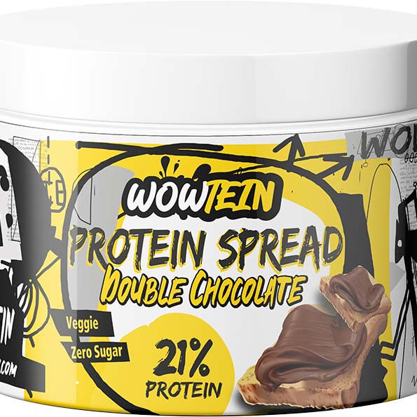 Wowtein Double Chocolate Protein Spread, 500 Gm - Wowtein