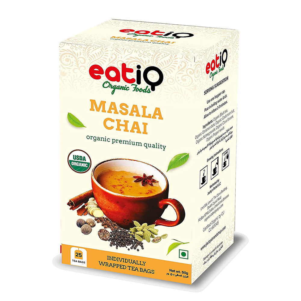 Masala Chai, Eatiq Organic Foods (25 Bags) - Eatiq Organic Food