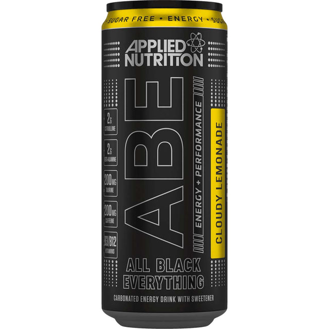 ABE Ultimate Pre Workout Drink, Applied Nutrition, Cloudy Lemonade, 1 Piece - Applied Nutrition