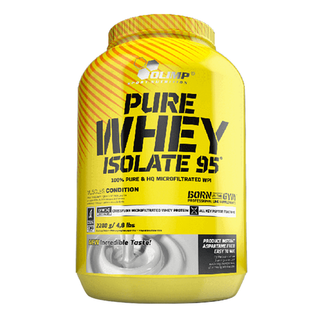 Olimp Sport Nutrition Pure Whey Isolate 95, Strawberry, 4.8 Lb - Olimp Sport Nutrition