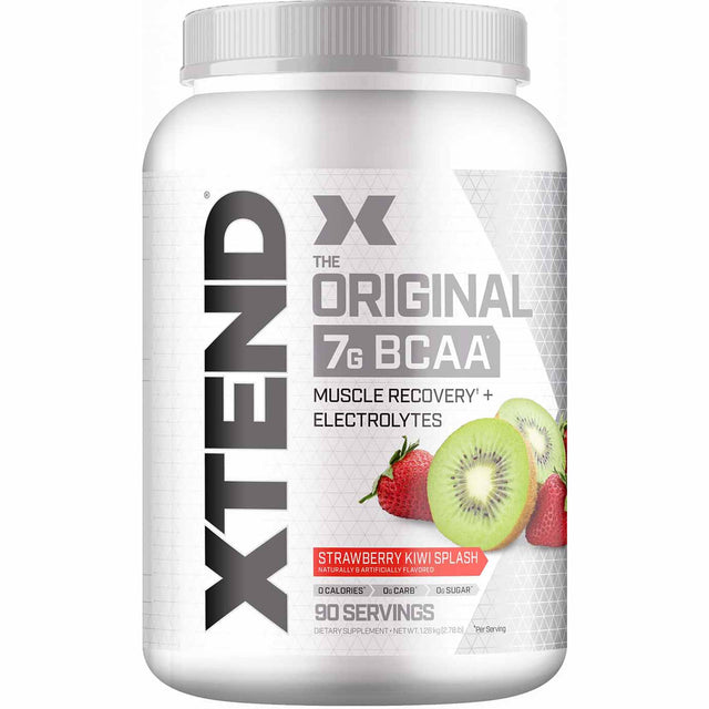 Xtend Original BCAA, Strawberry Kiwi Splash, 90 - Xtend