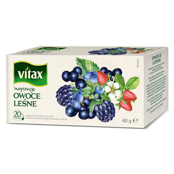 Vitax Tea Forest Fruit Inspiracje, 20 Sachets - Vitax