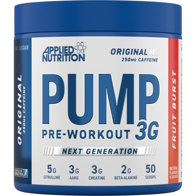 Applied Nutrition Pump 3g, Fruit Burst, 25) - Applied Nutrition