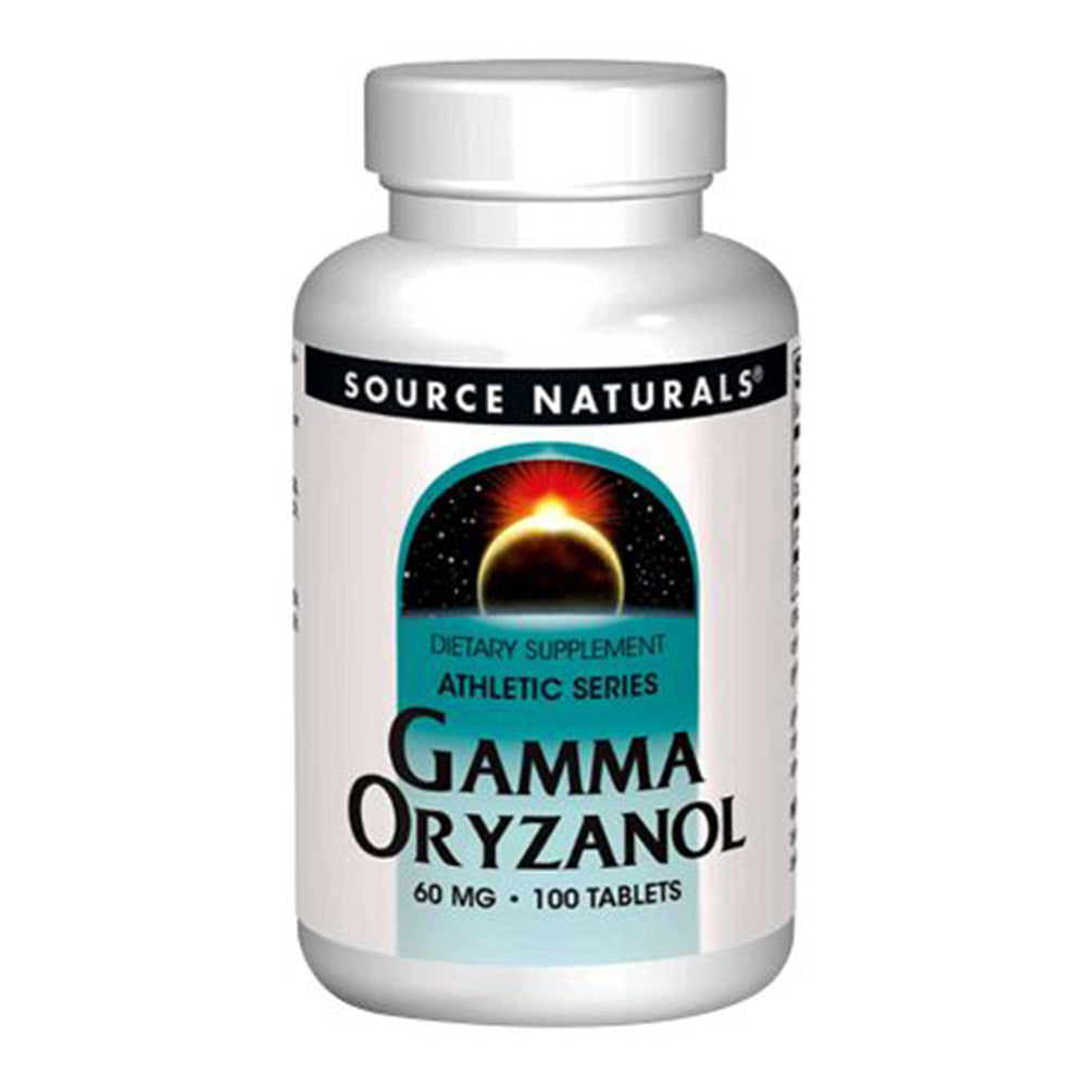 Gamma Oryzanol 60 mg, 100 Tablets - Source Naturals - Source Naturals