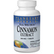 Full Spectrum Planetary Herbals Cinnamon Extract, 200 mg, 60 Tablets - Planetary Herbals