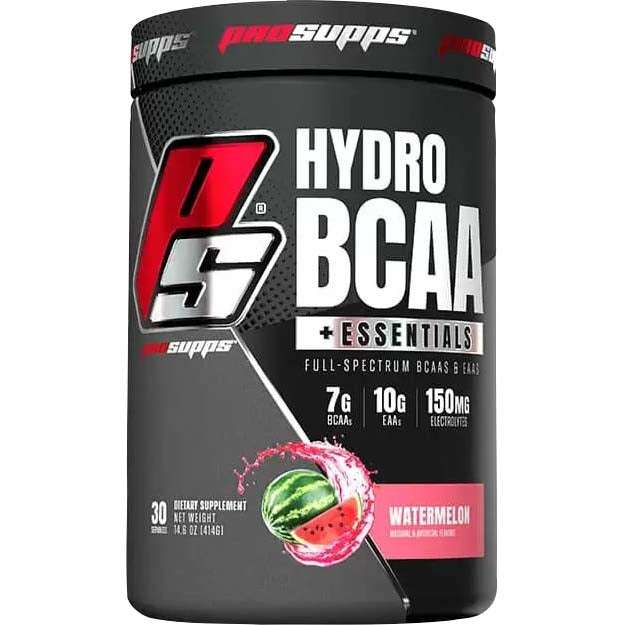 Pro Supps Hydro BCAA Essentials, Watermelon, 30 Servings - Pro Supps