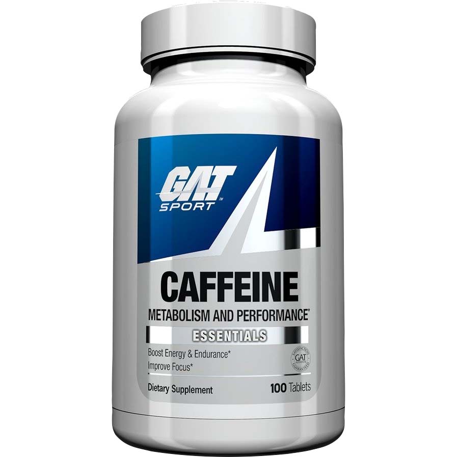 Gat Sport Essentials Caffeine, 100 Tablets - GAT Sport