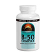 Source Naturals B-50 Complex, 50 Tablets, 50 mg - Source Naturals