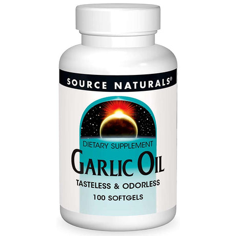 Garlic Oil, 100 Softgels - Source Naturals - Source Naturals