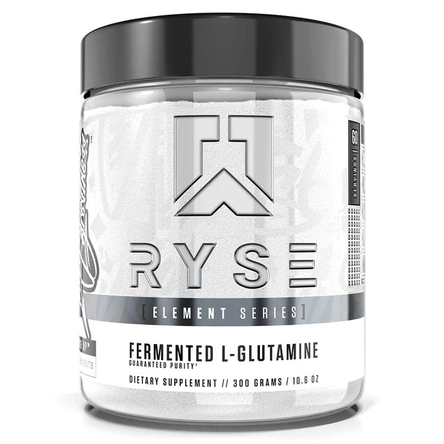 RYSE L-Glutamine, Fermented, Unflavored, 60 - RYSE