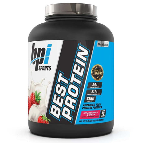 Best Protein, Strawberry Cream, 5 LB - bpi Sports - bpi Sports