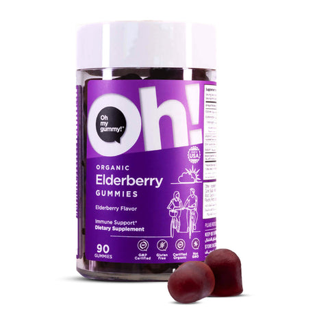 Oh My Oh! Organic Elderberry Gummies, 90 - Oh My Oh