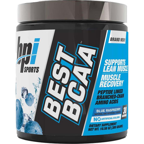 BPI Sports Best BCAA, Blue Raspberry, 30 - bpi Sports