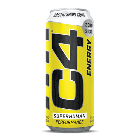 Cellucor C4 Original Carbonated Energy Drink, Arctic Snow Cone, 473 ml - Cellucor