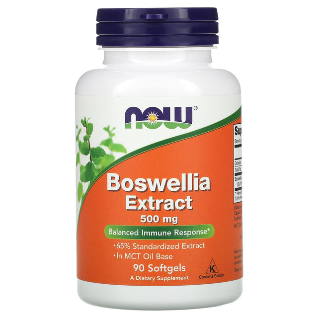 Boswellia Extract, 500 mg, 90 Softgels - Now - Now