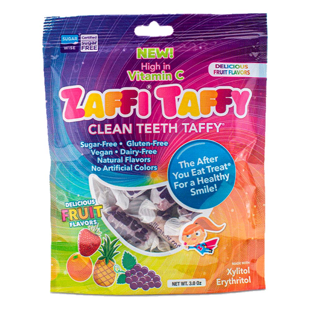 Zaffi Taffy, Fruit, 85 Gm (Zolli Candy) - Zolli Candy