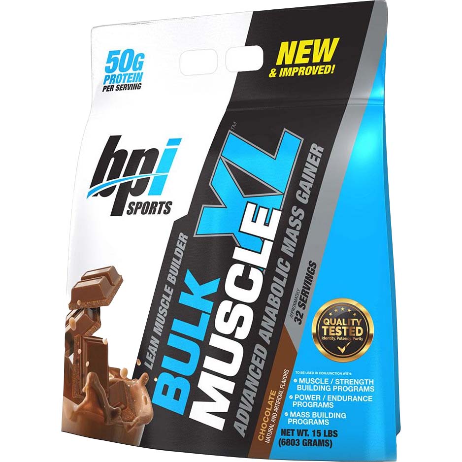 BPI Sports Bulk Muscle XL, Chocolate, 15 Lb - bpi Sports