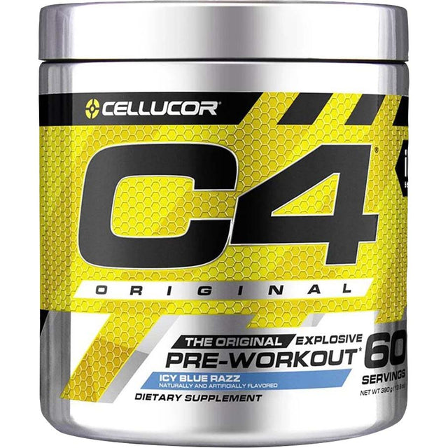 Cellucor C4 Original, Icy Blue Raz, 60 Servings - Cellucor