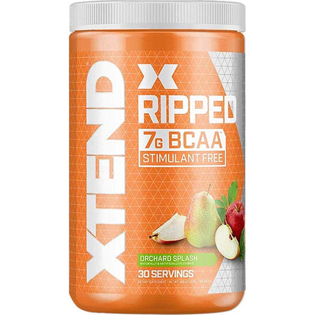 Xtend Ripped BCAAs, Strawberry Kiwi, 30 - Xtend