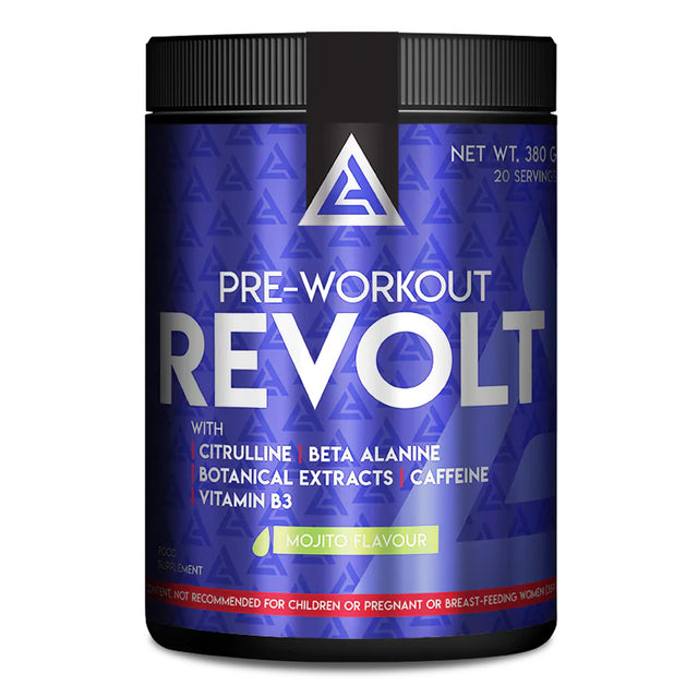 Lazar Nutrition Revolt Pre Workout, Mojito, 20 - Lazar Nutrition