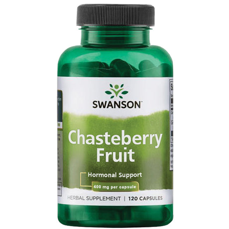 Swanson Chasteberry Fruit, 400 mg, 120 Capsules - Swanson