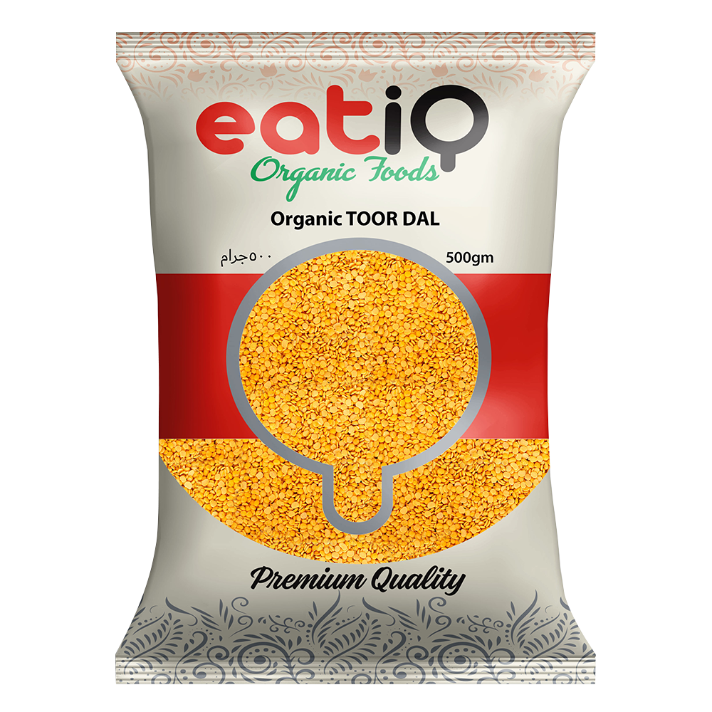 Eatiq Organic Foods Toor Dal, Organic, 500 Gm - Eatiq Organic Food