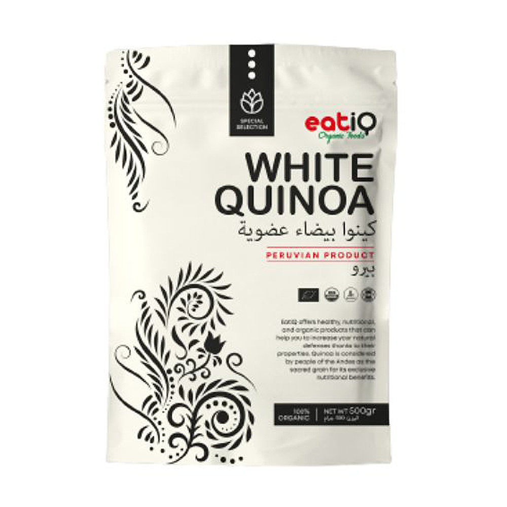 Organic White Quinoa, Eatiq Organic Foods, 500 Gm - Eatiq Organic Food