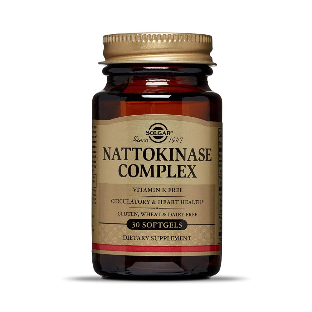 Solgar Nattokinase Complex, 30 Softgels - Solgar