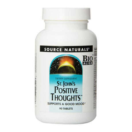 Source Naturals Positive Thoughts St. John's, 90 Tablets - Source Naturals